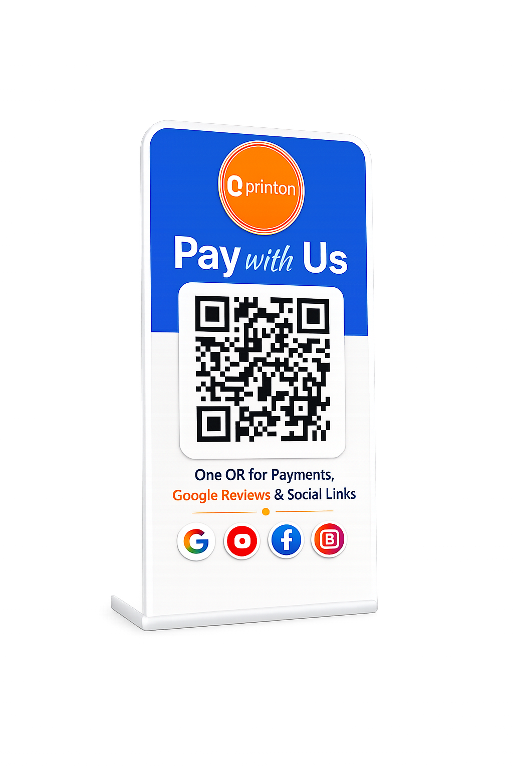 Good Review Booster Smart QR stand