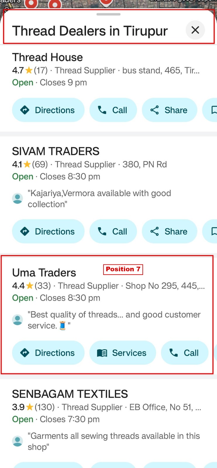 UMA TRADERS review photo 3