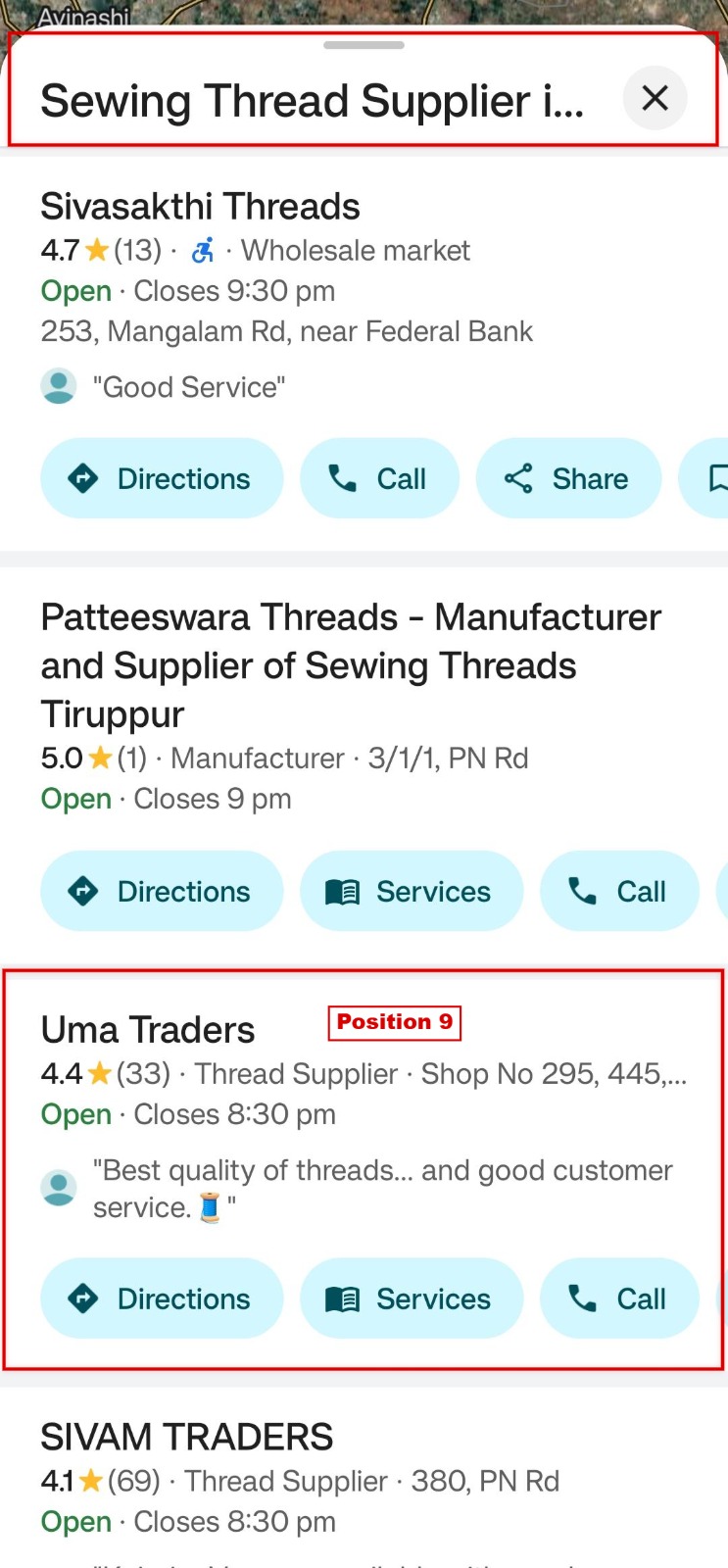 UMA TRADERS review photo 1