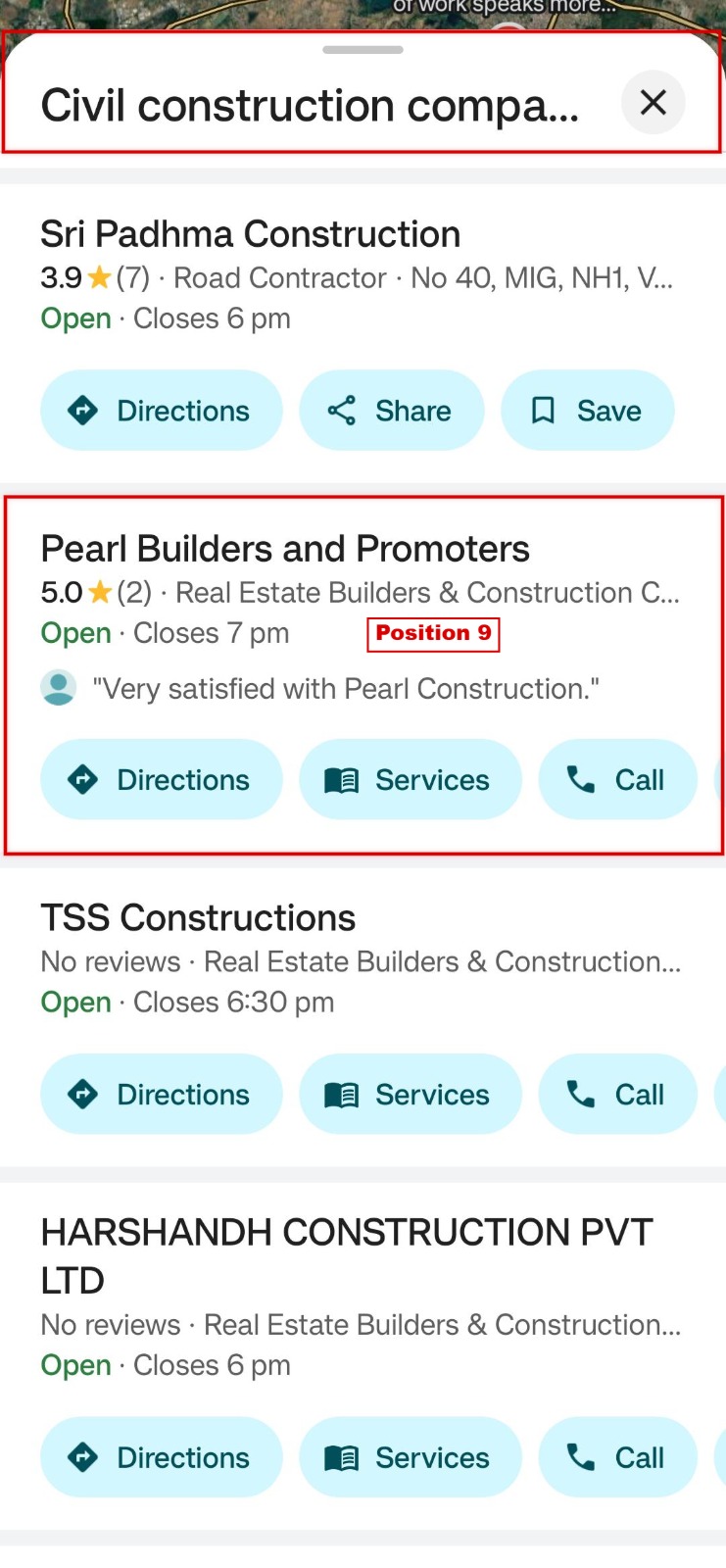 Pearl Builders and Promoters review photo 2