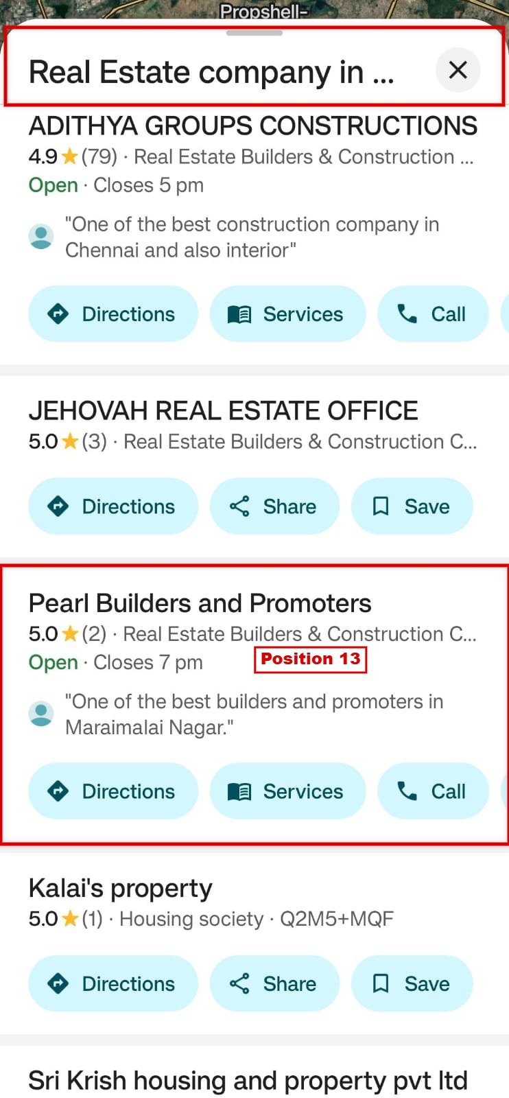 Pearl Builders and Promoters review photo 3
