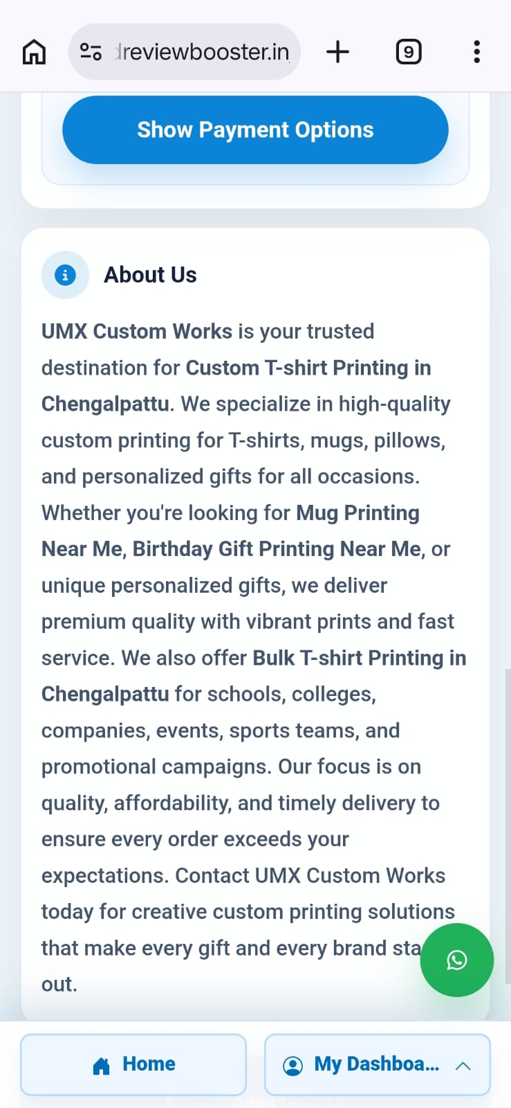 UMX Custom Works review photo 3