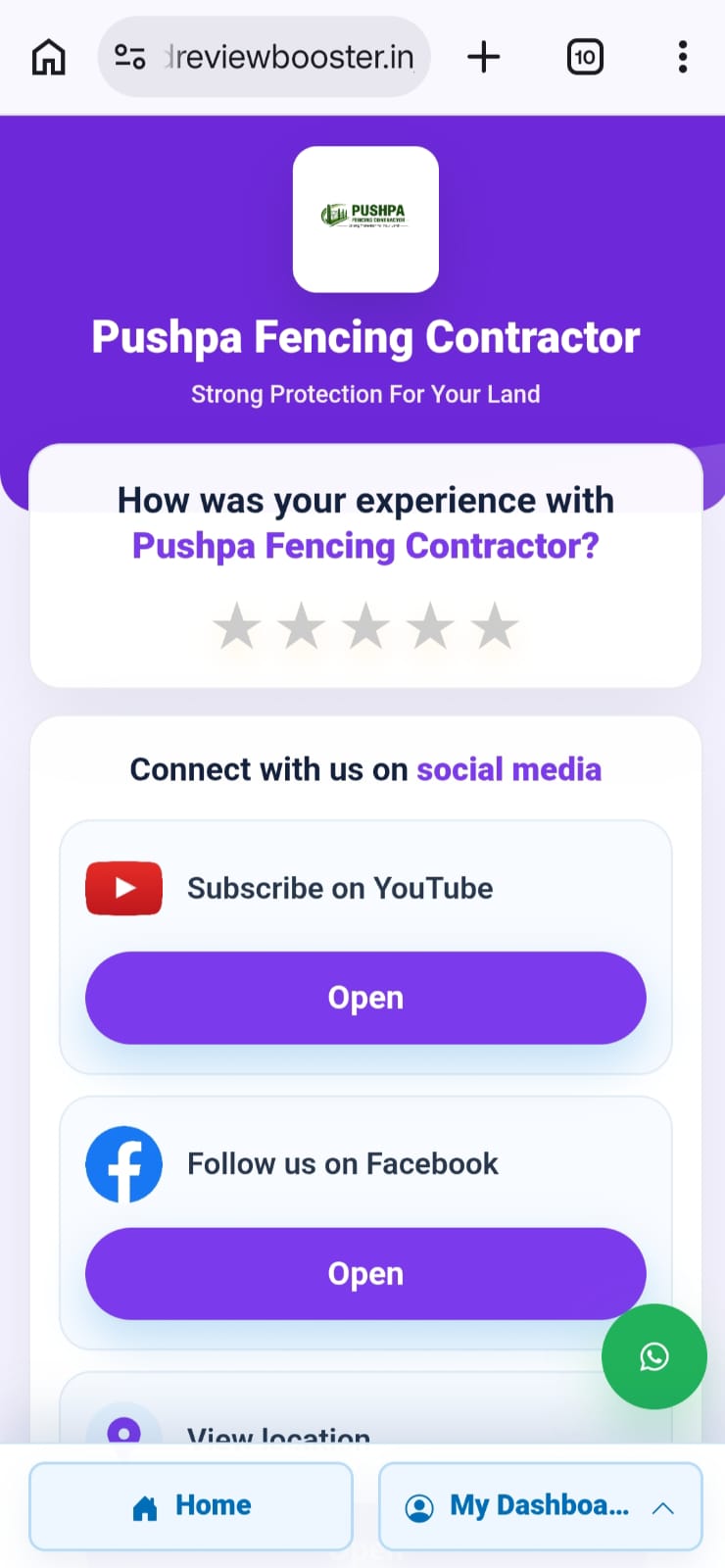 Pushpa Fencing Contractor review photo 3